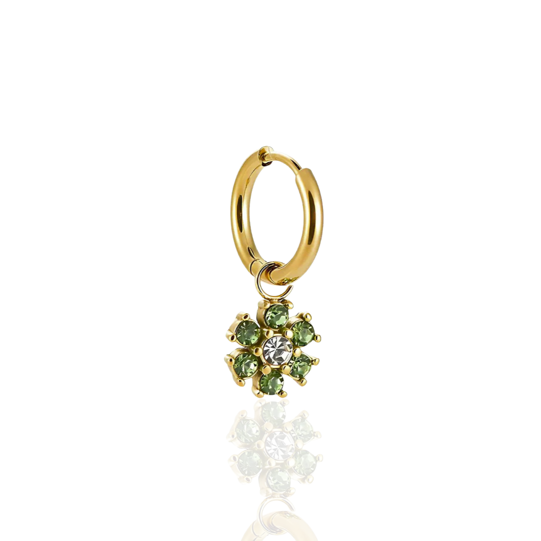 Cerchietto Fiore verde
